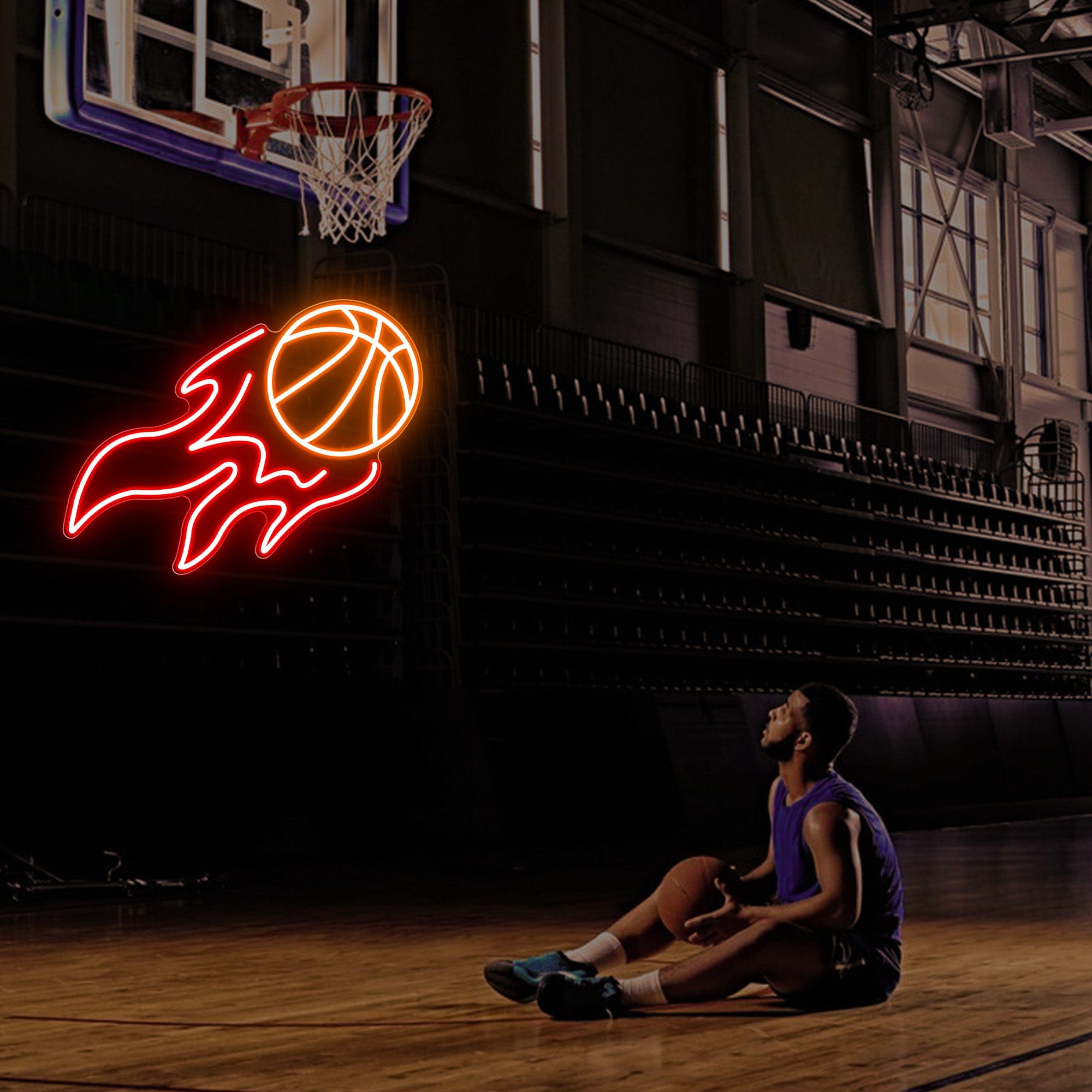 Basket Ball Neon Sign Lets Neon