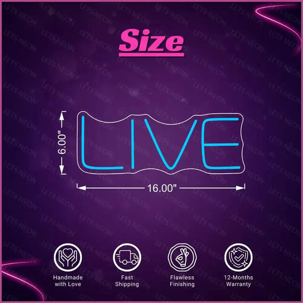Live Neon Sign Lets Neon