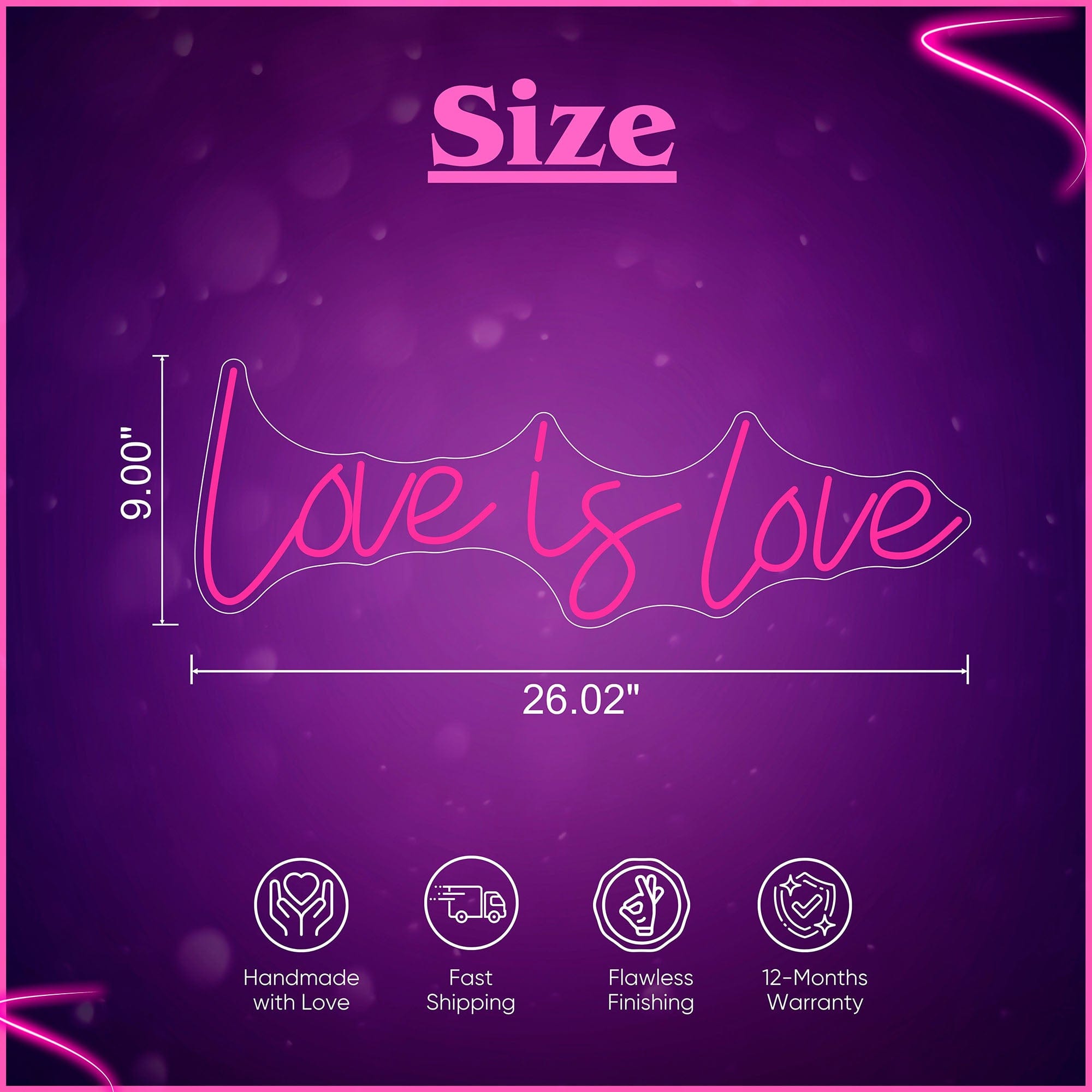 Love Is Love Neon Sign Lets Neon