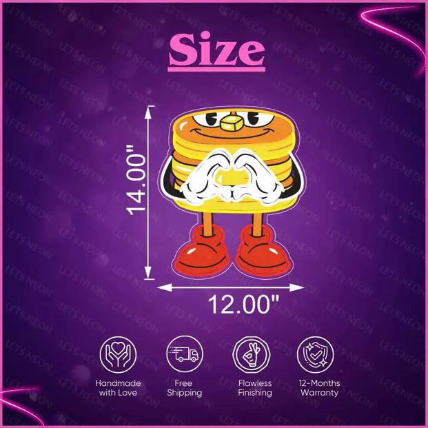 PanCake UV Neon Sign Lets Neon