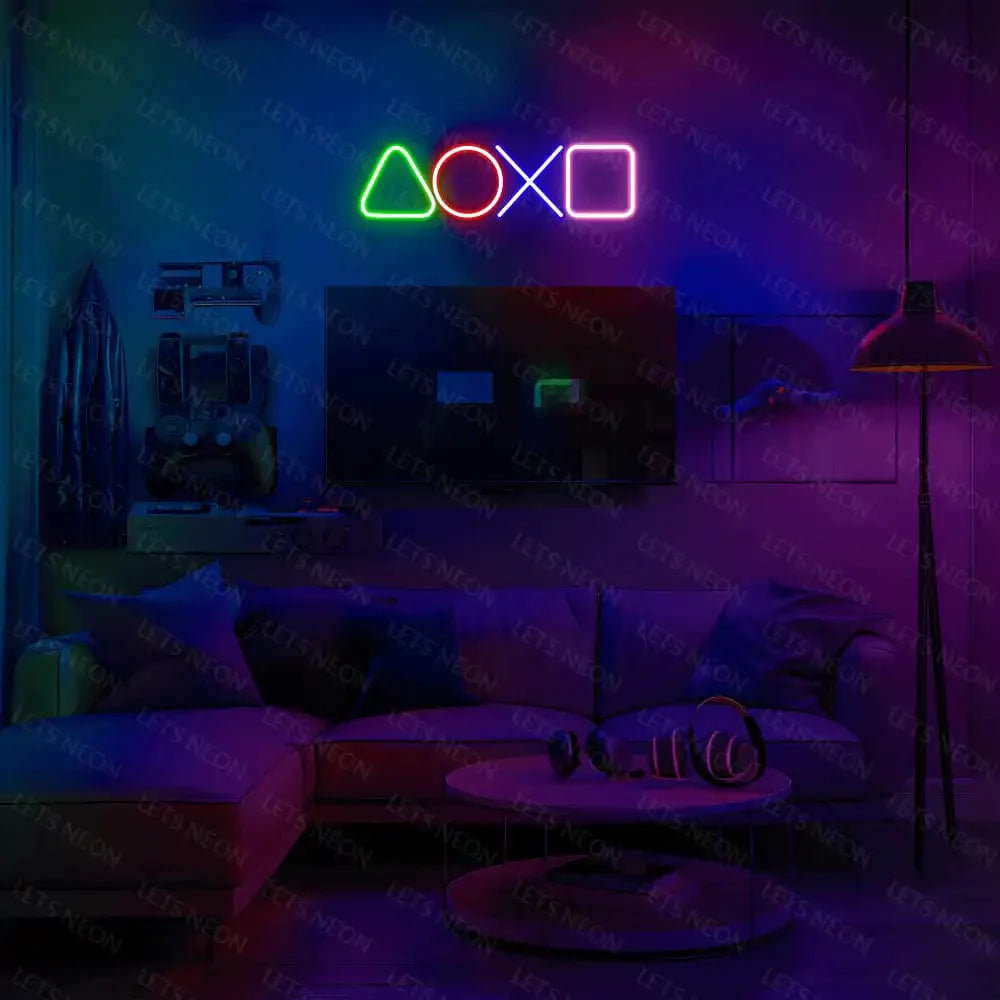 Play Station Neon Sign Lets Neon