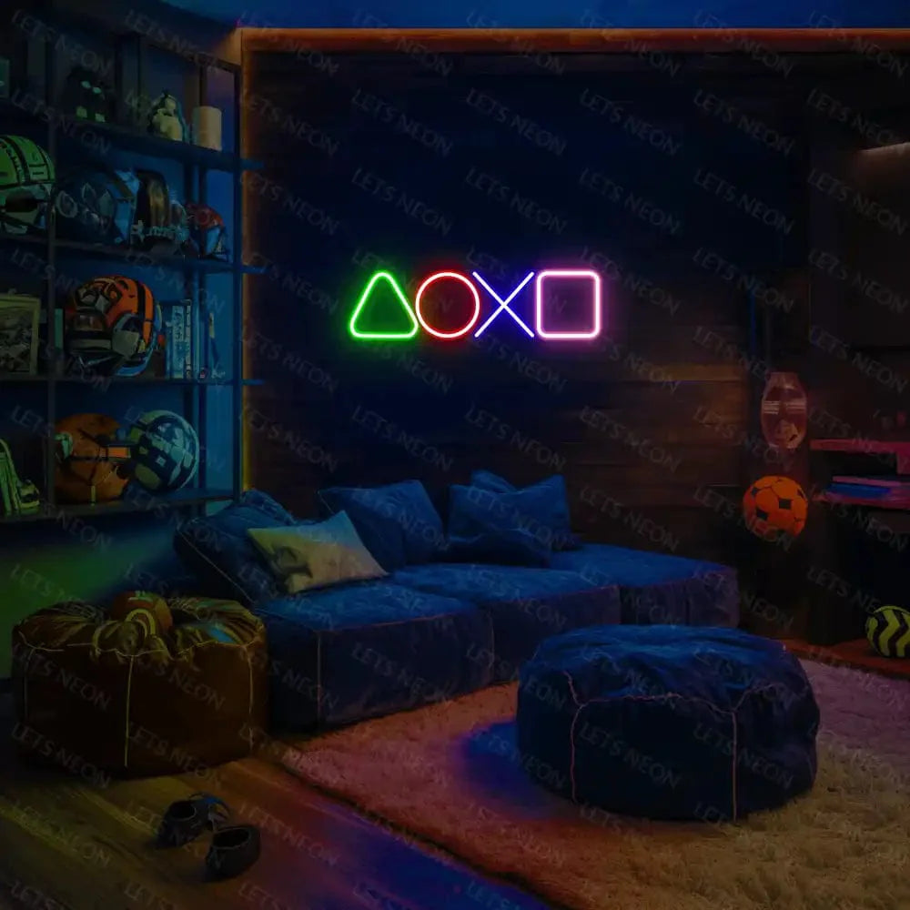 Play Station Neon Sign Lets Neon