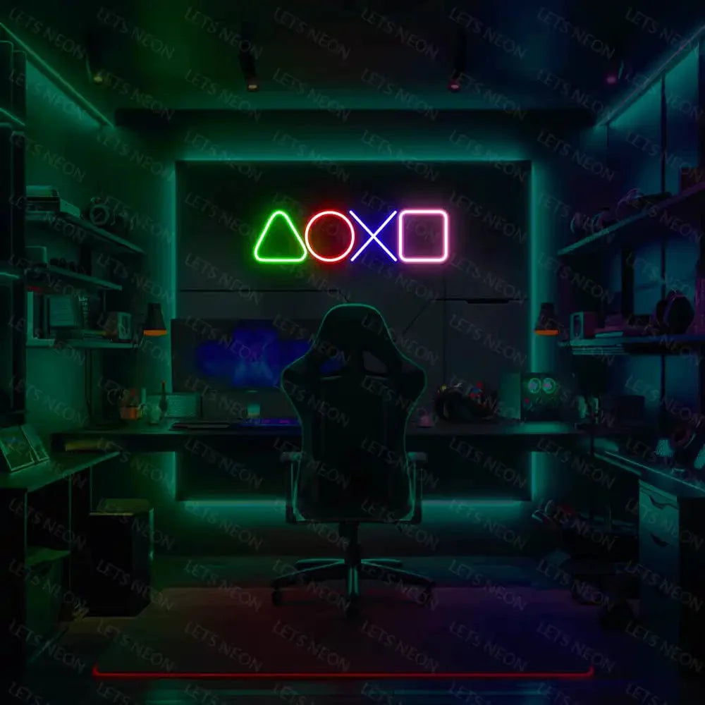 Play Station Neon Sign Lets Neon