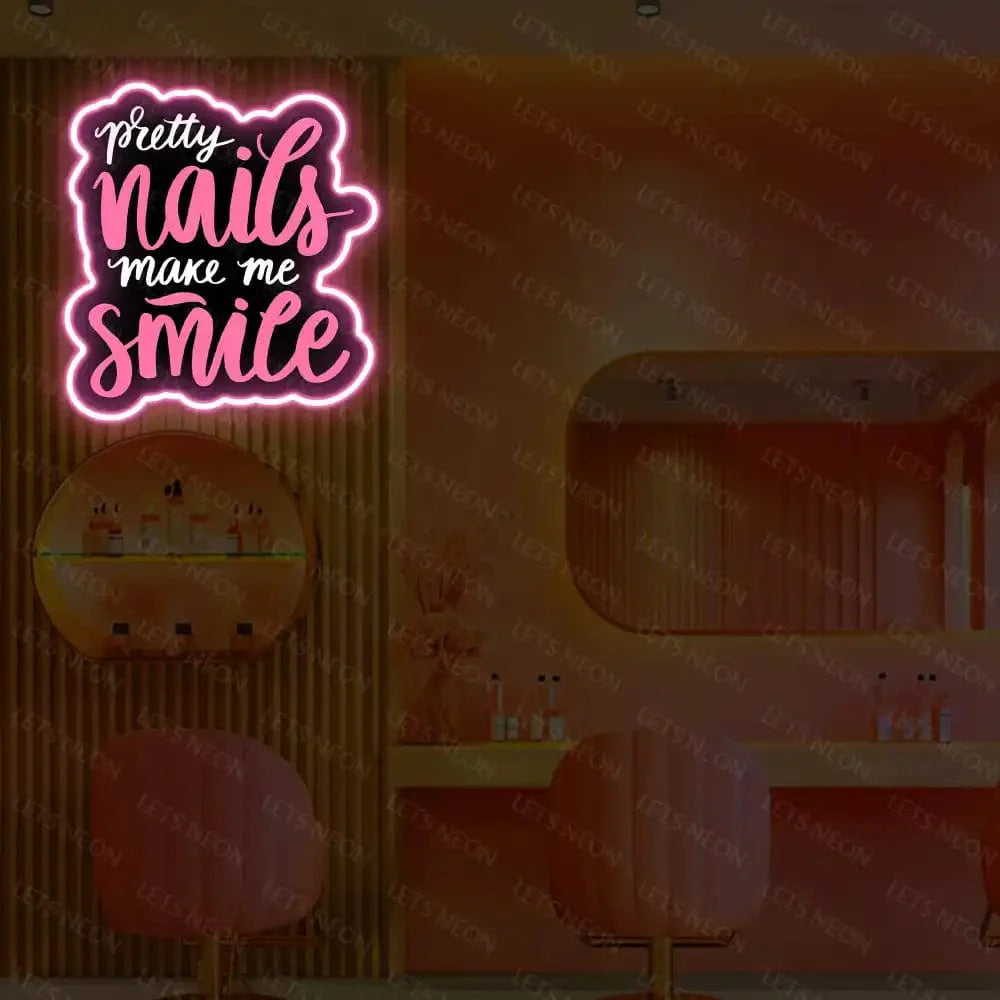 Pretty Nails UV Neon Sign Lets Neon