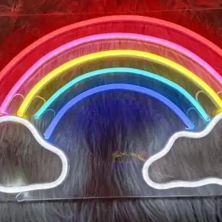 Rainbow Neon Sign Lets Neon