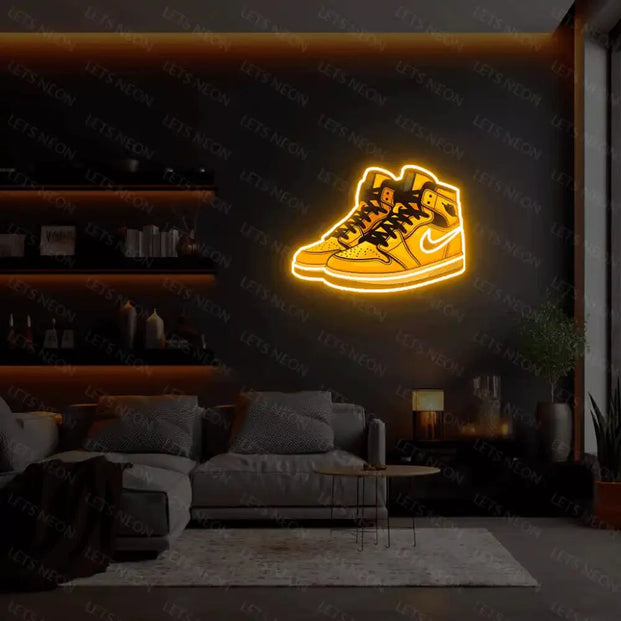 Shoe UV Neon Sign Lets Neon