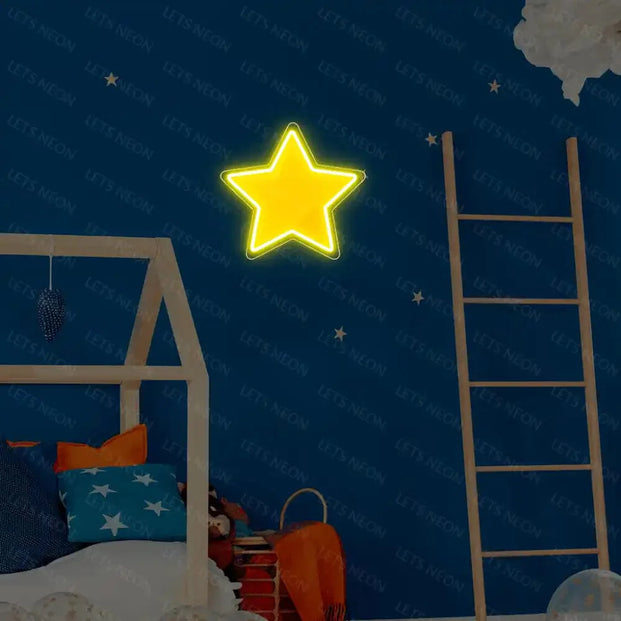 Star UV Neon Sign Lets Neon