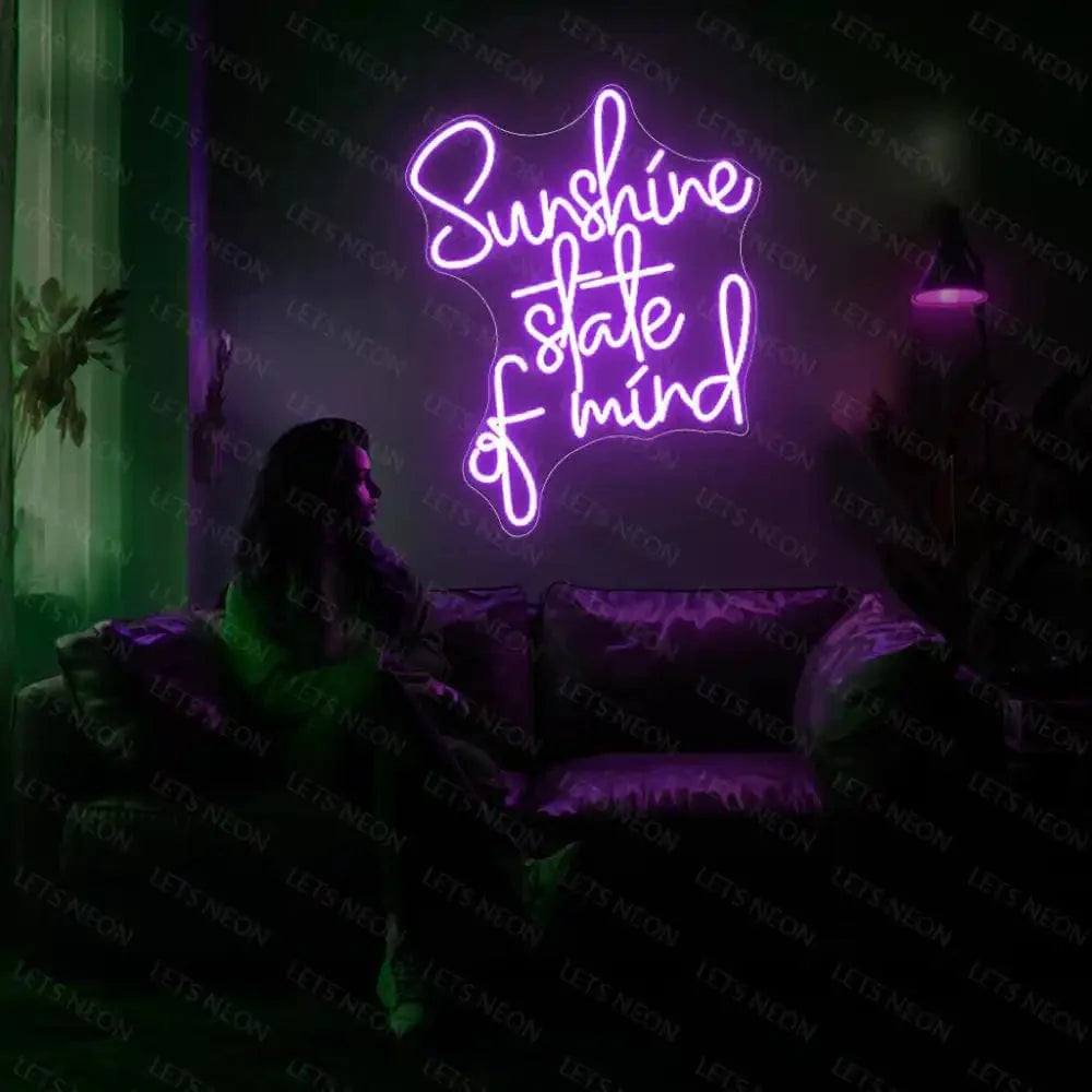 Sunshine State Of Mind Neon Sign Lets Neon