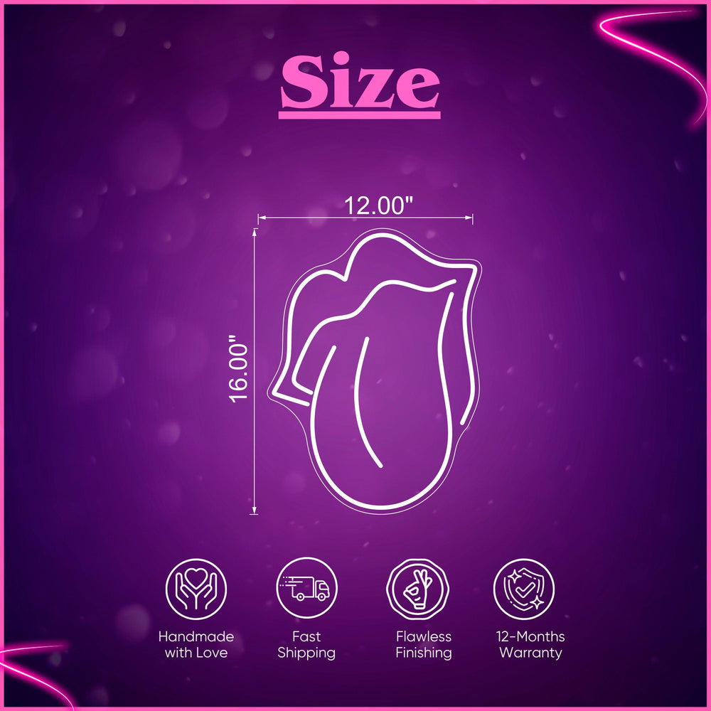 Wild Mouth Neon Sign